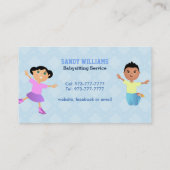 Nanny cartes de visite (Dos)