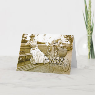  Nanny en Baby Notecard Kaart
