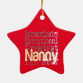 Nanny Extraordinaire Keramisch Ornament (Achterkant)
