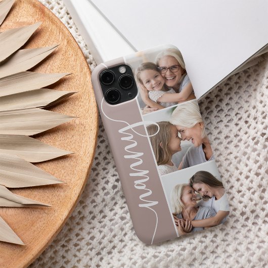 Nanny Script Grandma Photo Collage Case-Mate iPhone Case