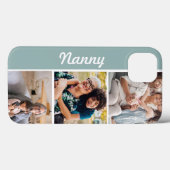 Nanny Script Grandma Photo Collage I Phone Case (Achterkant (horizontaal))