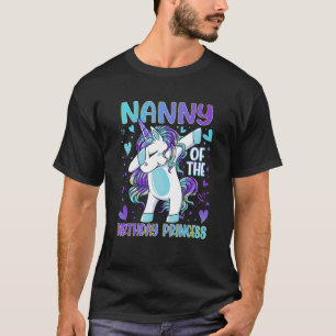 Nanny van de Birthday Party prinses Dabbing Unico T-shirt