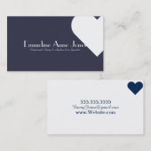 Nanny Visitekaartje (Voorkant / Achterkant)