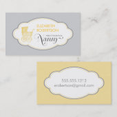 Nanny visitekaartje (Voorkant / Achterkant)