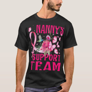 Nannys ondersteuningsteam kolibrie borstkanker Sun T-shirt