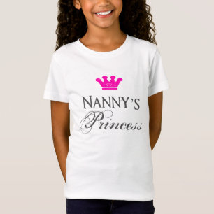 Nanny's prinses t-shirt