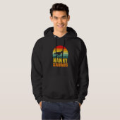 Nannysaurus Rex Dinosaur Nanny Saurus Familie Matc Hoodie (Voorkant volledig)