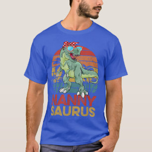 Nannysaurus T Re Dinosaur Funny  Nanny Saur T-shirt