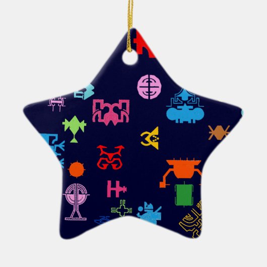 Nano Future Fun Keramisch Ornament (Voorkant)