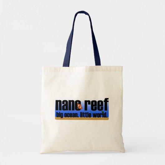 Nano Reef Canvas tas (Voorkant)