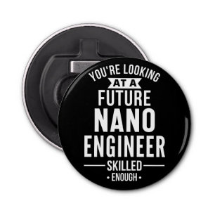 NANO-technicus cadeau Button Flesopener