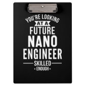 NANO-technicus cadeau Klembord (Voorkant)