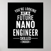 NANO-technicus cadeau Poster (Voorkant)
