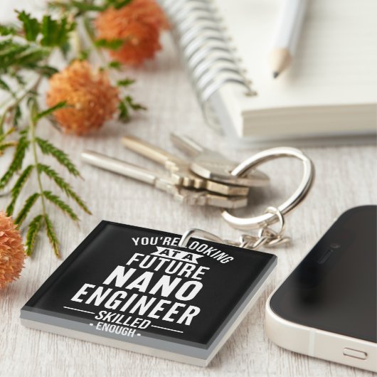 NANO-technicus cadeau Sleutelhanger (Voorkant Rechts)