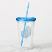 Nanoparticle Tumbler Acryl Drinkbeker (Achterkant)