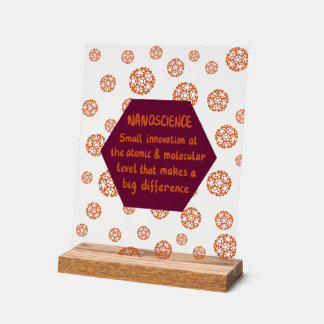 Nanowetenschap Fullerene Acryl Bord