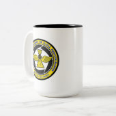 NANP Two-Tone Mok, 15 oz Tweekleurige Koffiemok (Voorkant links)