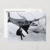 Nansen in het noordpoolgebied, met Fram Briefkaart (Voorkant / Achterkant)