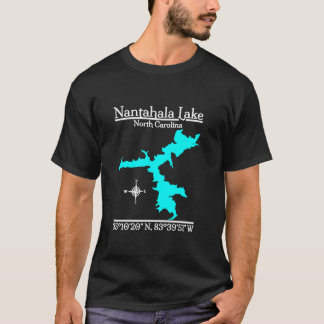 Nantahala Lake North Carolina T-Shirt met lange mo