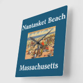  Nantasket Beach, Hull, Massa Vierkante Klok (Hoek)