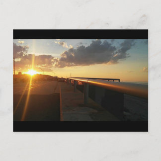 Nantasket strand sunset briefkaart