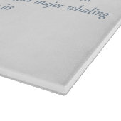 Nantucket 30 Miles Out naar Zee snijplank (Hoek)