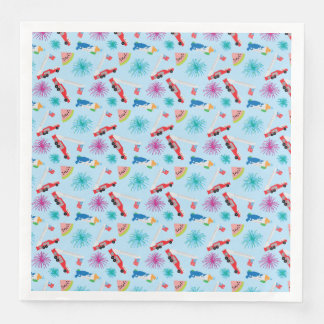 Nantucket 4e juli Papier Napkins Servet