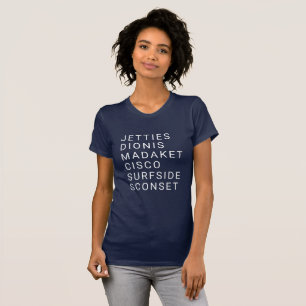Nantucket Beaches T-shirt