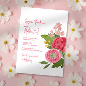 Nantucket Bouquet Faire-part de mariage