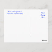 Nantucket - Cape Cod - Carte postale Massachusetts (Dos)