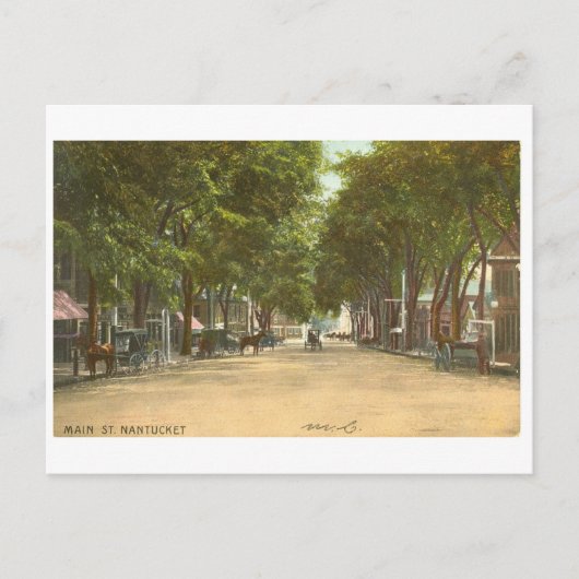 NANTUCKET - CARTE POSTALE 1907 (Devant)