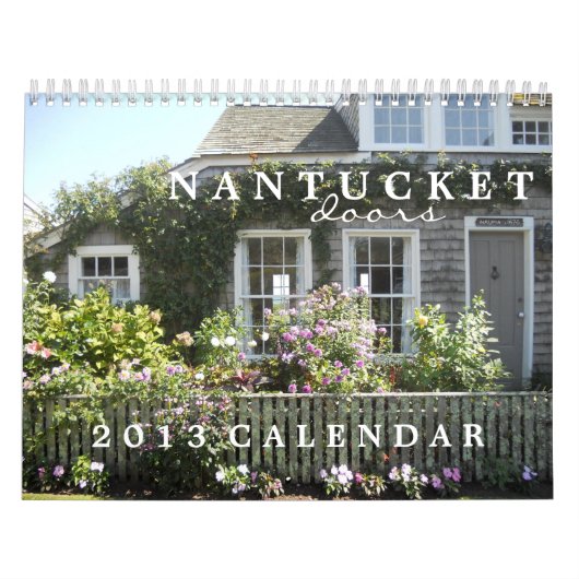 Nantucket Doors 2013 Agenda Kalender (Hoes)