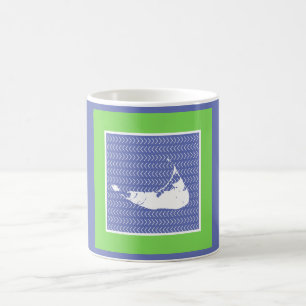 Nantucket graphique à la main Mug Motif illustré