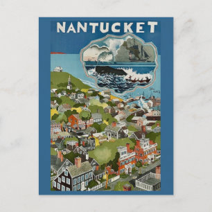 Nantucket Island Landschap Ansichtkaart Briefkaart