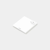 Nantucket Island MA  Map Black Post-it® Notes (Schuin)