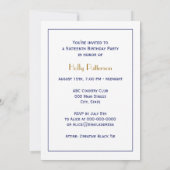 Nantucket Island MA  Map Navy Blue Kaart (Achterkant)