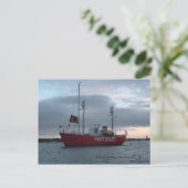 Nantucket Lightship, Edgartown Harbour Briefkaart (Staand voorkant)
