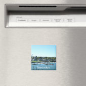 Nantucket Marina Cape Cod MA Frigo Magnet (In Situ (Lave-vaisselle))