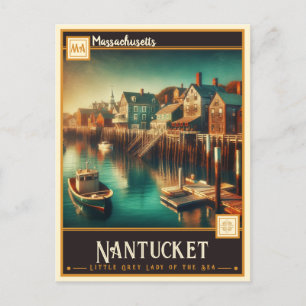 Nantucket, Massachusetts    Briefkaart
