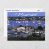 Nantucket Massachusetts Cape Cod Briefkaart (Voorkant / Achterkant)