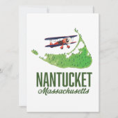 Nantucket Massachusetts Map (Voorkant)