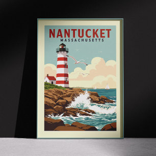 Nantucket Massachusetts Poster