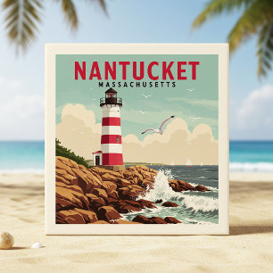 Nantucket Massachusetts Tegeltje
