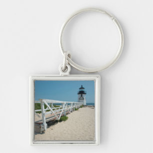 Nantucket. Oude Houten Vuurtoren Sleutelhanger