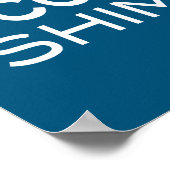 Nantucket plaatst een oud modern Poster (Hoek)