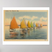 Nantucket Rainbow Fleet 2 Poster (Voorkant)
