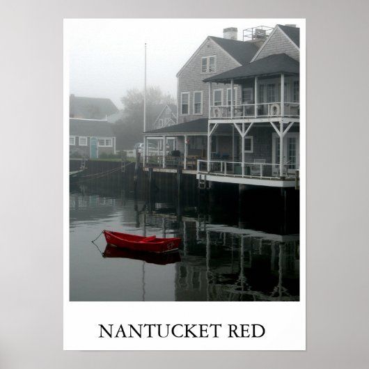 Nantucket Red Poster (Voorkant)