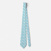 Nantucket Scallop Shell stropdas - strandglaskleur (Voorkant)