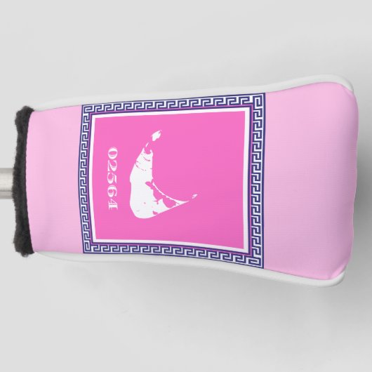 Nantucket (Sconset) Putter Head Hoesje Golfheadcover (Voorkant)