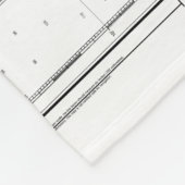 Nantucket Sound and Approaches Nautical Chart 1323 Fleece Deken (Hoek)